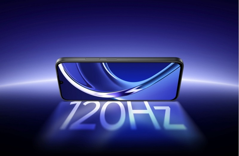 realme P4s Lite được trang bị màn hình LCD 6,75 inch