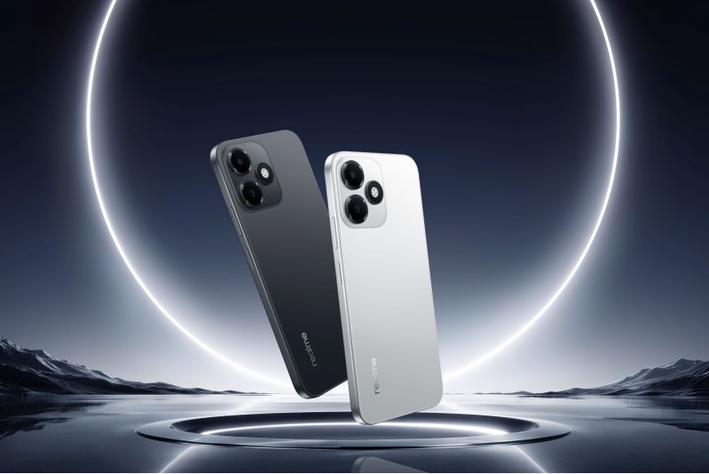 Realme P4s Lite có thiết kế tối giản