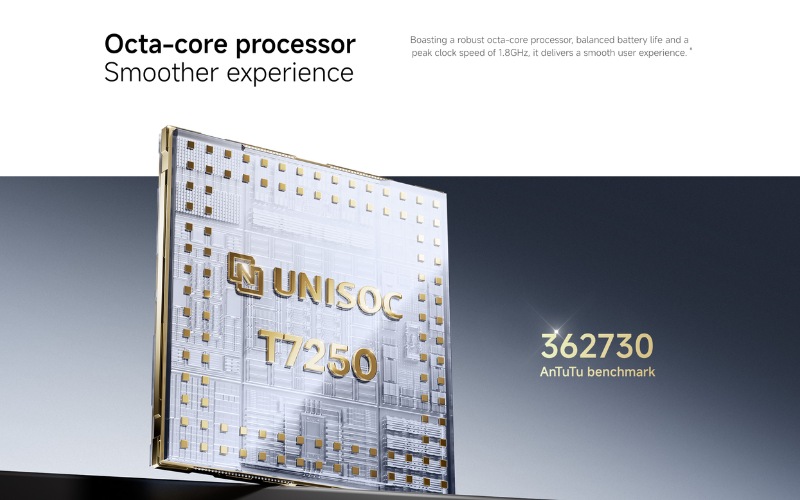 Chip Unisoc T7250 ổn định cho tác vụ hằng ngày