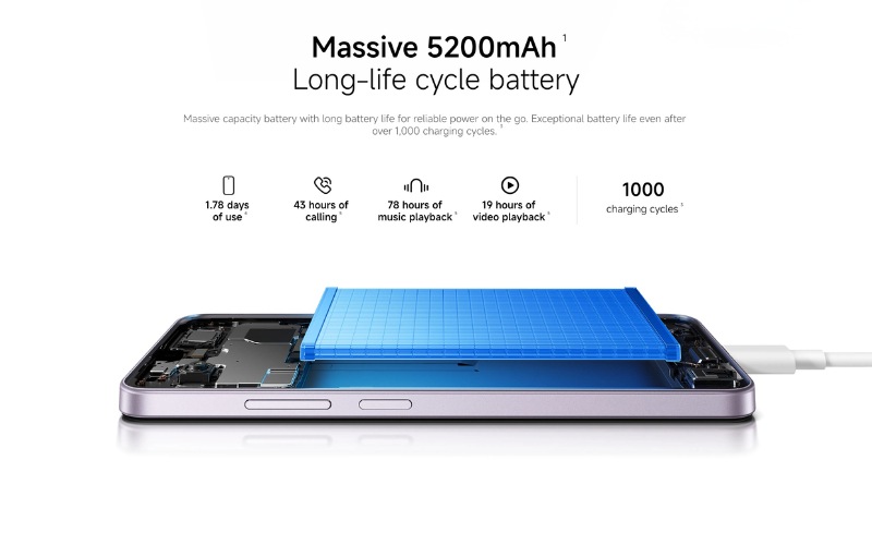 Pin 5200 mAh có sạc ngược