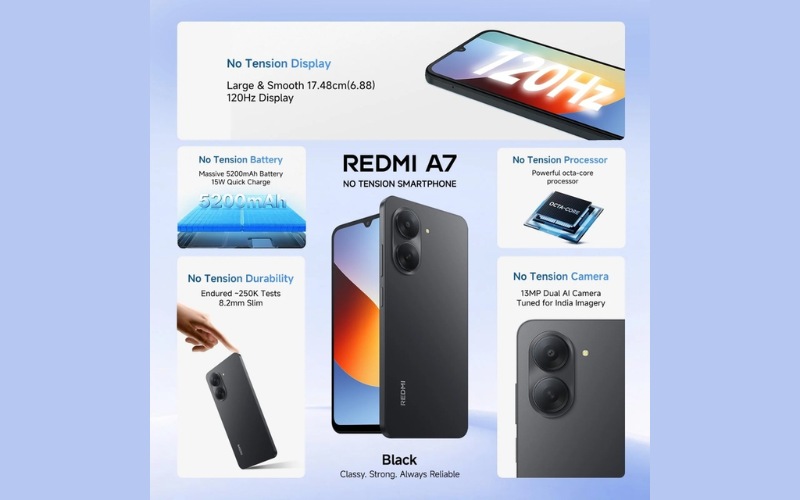 Xiaomi Redmi A7 ra mắt
