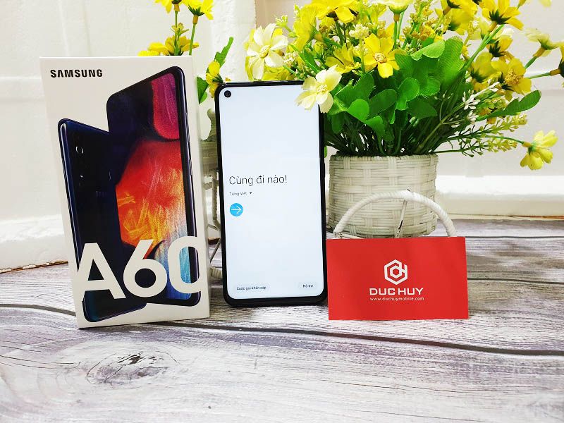 Đánh giá Samsung Galaxy A60 thiết kế