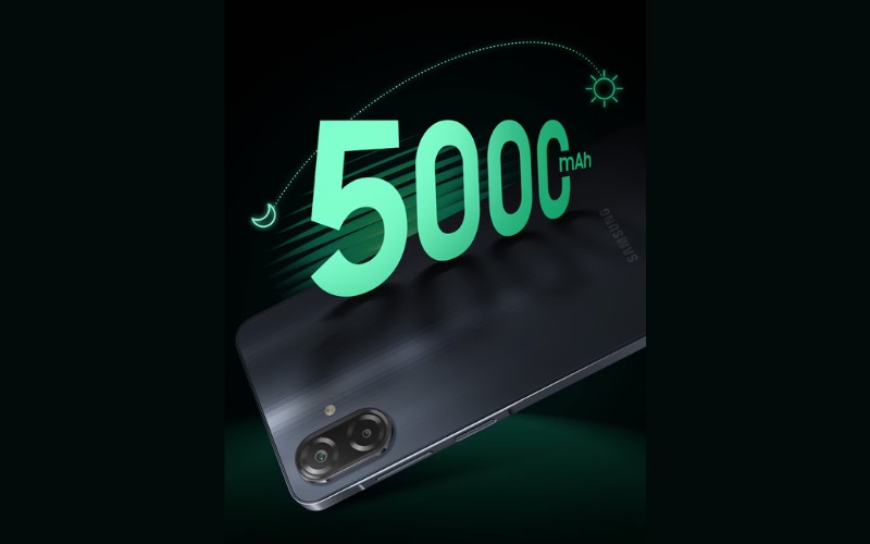 Dung lượng 5000mAh, sạc nhanh 25W