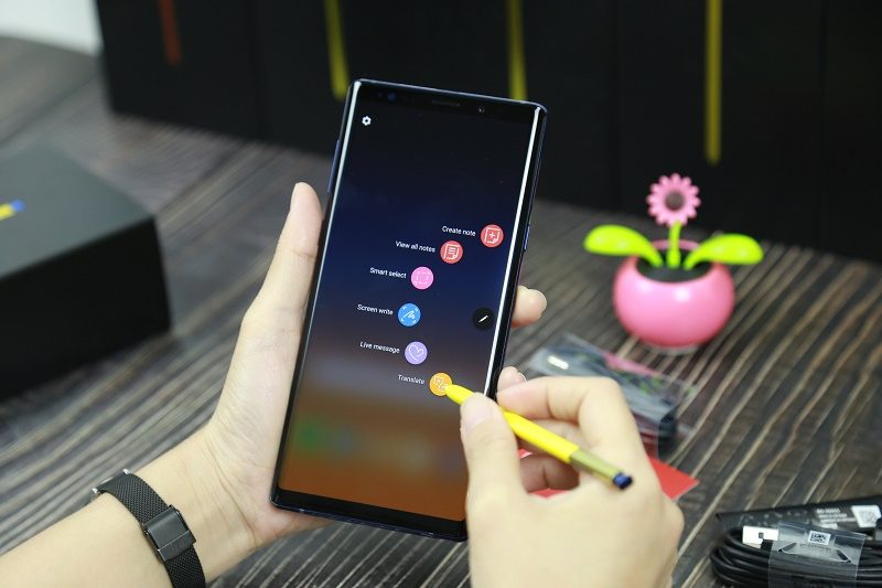 đánh giá samsung galaxy note 9 mỹ bút 