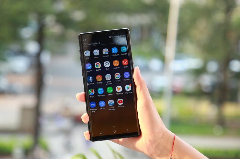 đánh giá samsung galaxy note 9 mỹ cấu hình 