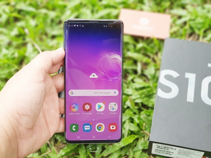 đánh giá s10 plus máy màn hình 