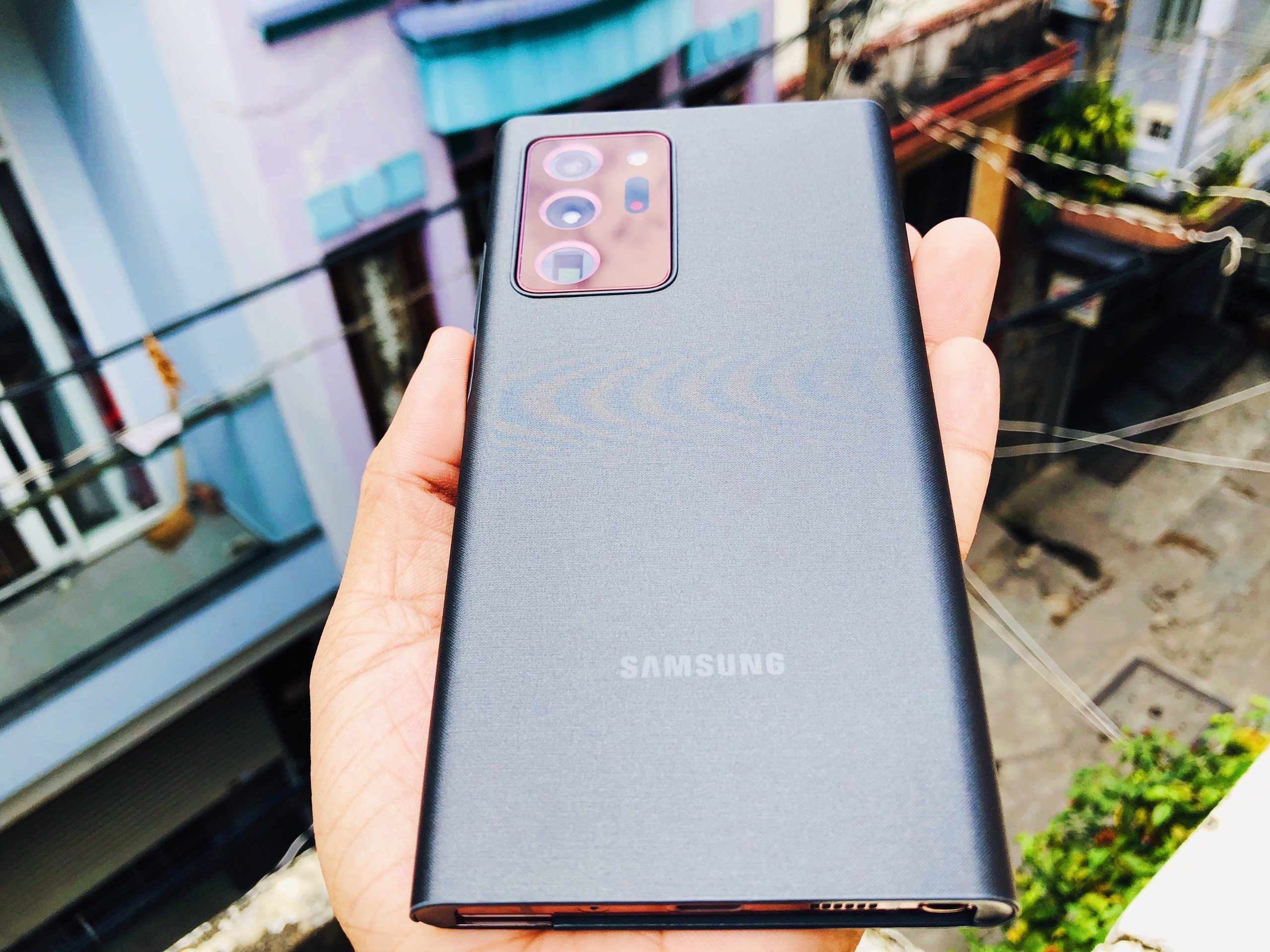 Bao da Smart Clear View Samsung Galaxy Note 20 Ultra 5G
