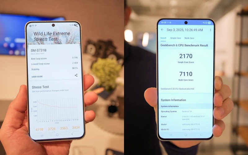 trải nghiệm chơi game trên Samsung Galaxy S25 FE 5G cực mượt