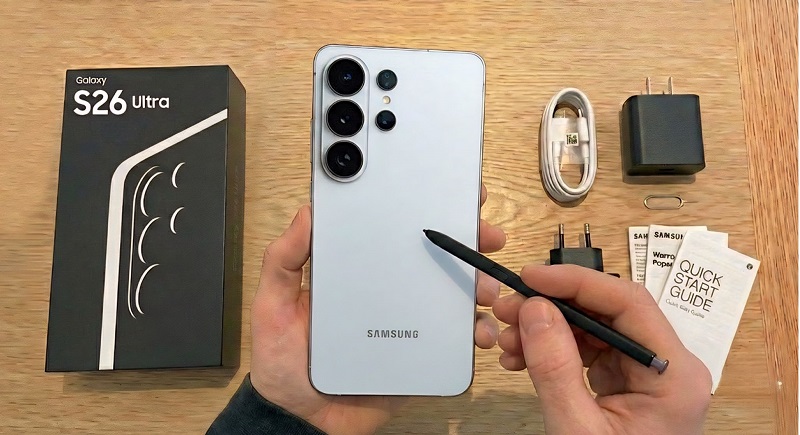 Galaxy S26 Ultra màu xanh