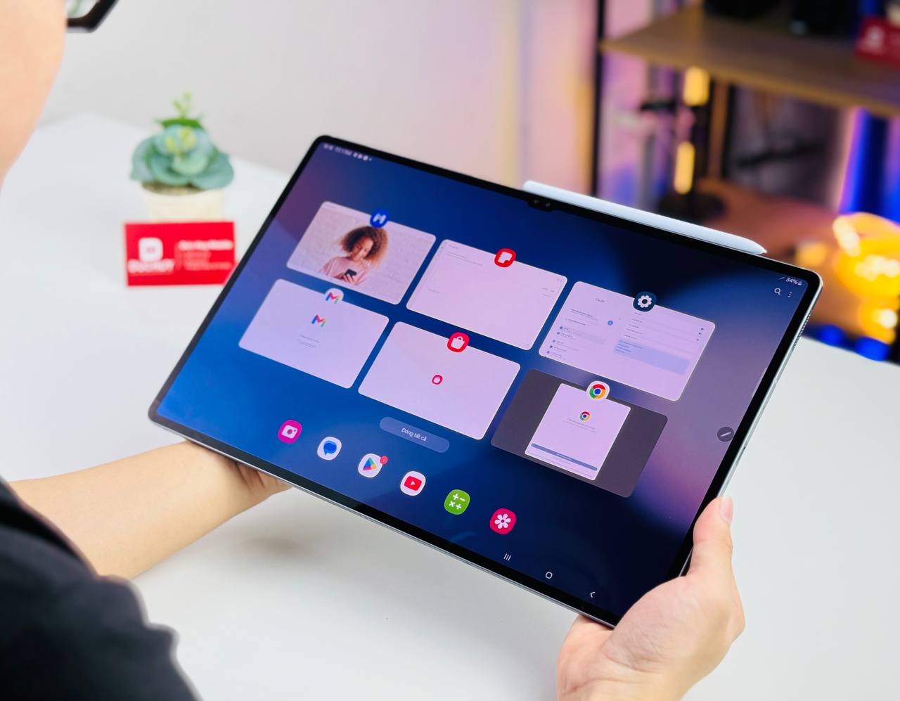 Samsung Galaxy Tab S10 Ultra Wifi chạy chip Dimensity 9300+ mạnh mẽ