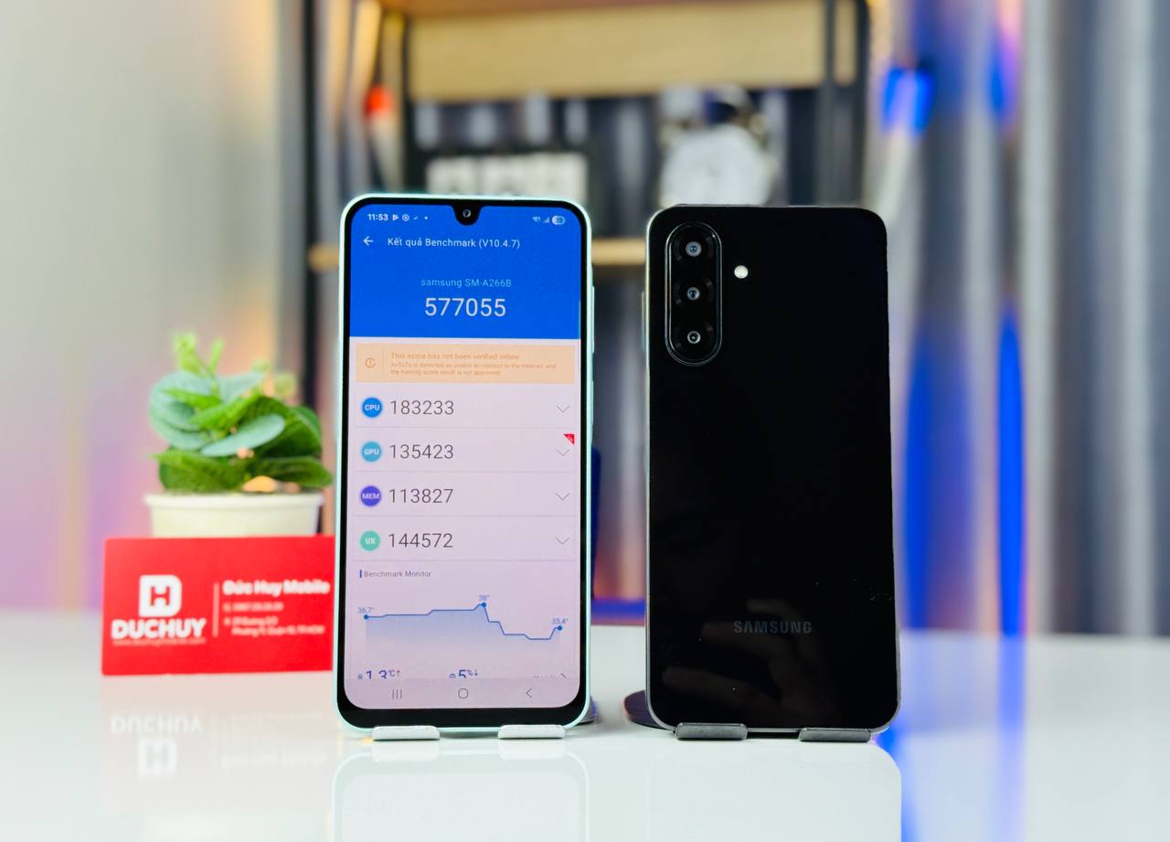 Cấu hình Samsung Galaxy A26 ổn định với chip Exynos 1380 cho điểm hiệu năng tốt