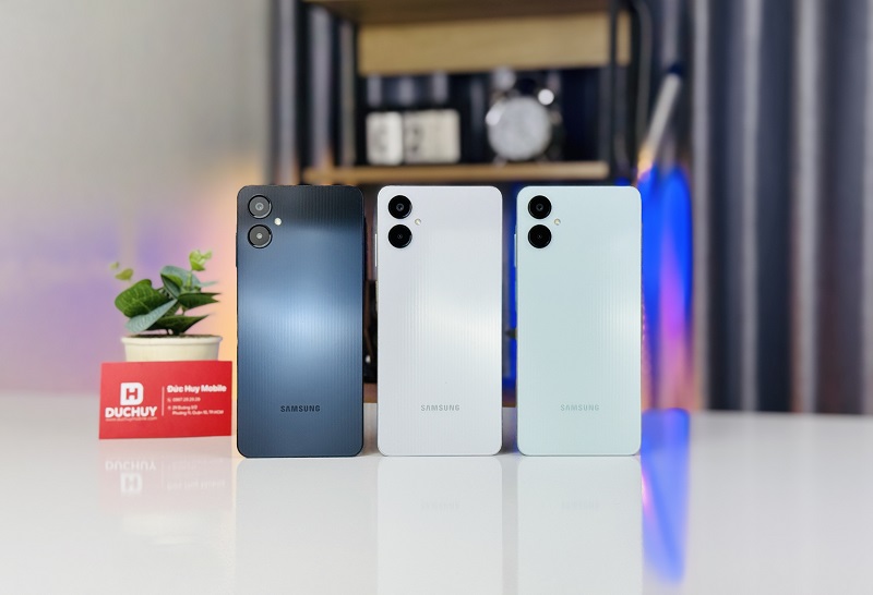 Samsung Galaxy A06 5G có thiết kế giống Galaxy A06 