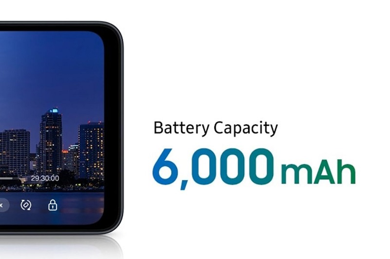 Samsung Galaxy A07 5G có pin 6.000 mAh