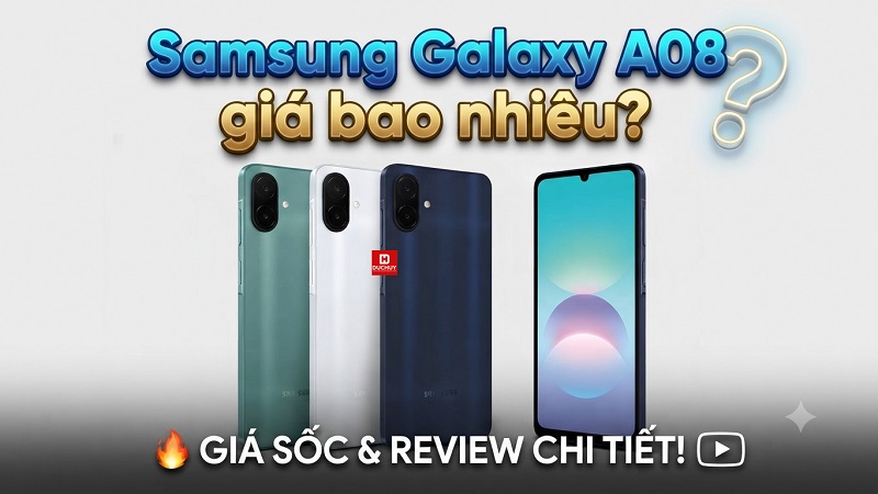 Samsung Galaxy A08 giá bao nhiêu