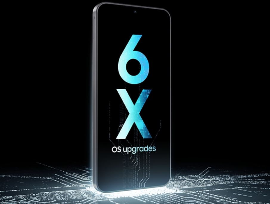 Galaxy A18 hỗ trợ tối đa 6 thế hệ nâng cấp
