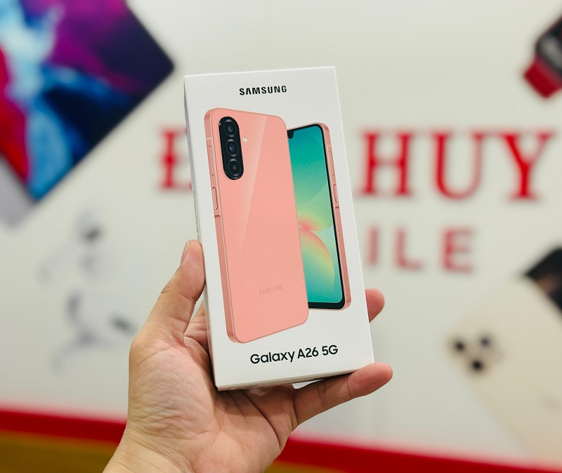 Samsung Galaxy A26 màu hồng