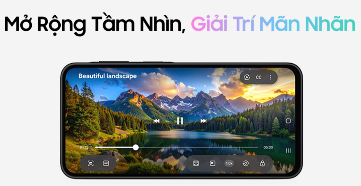 Màn hình Samsung Galaxy A27 hiển thị sắc nét