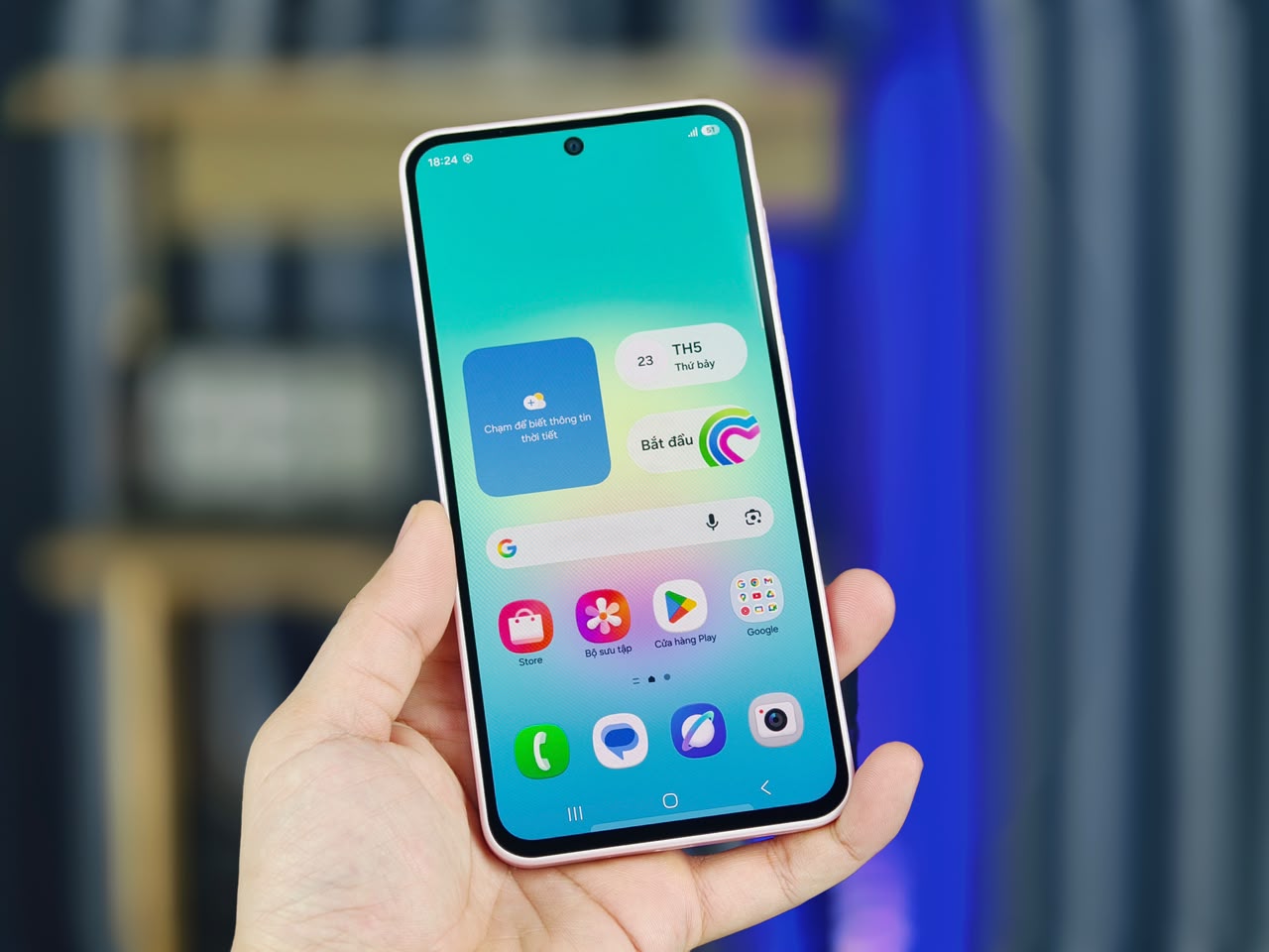 Galaxy A27 được trang bị màn hình Super AMOLED 6,7 inch