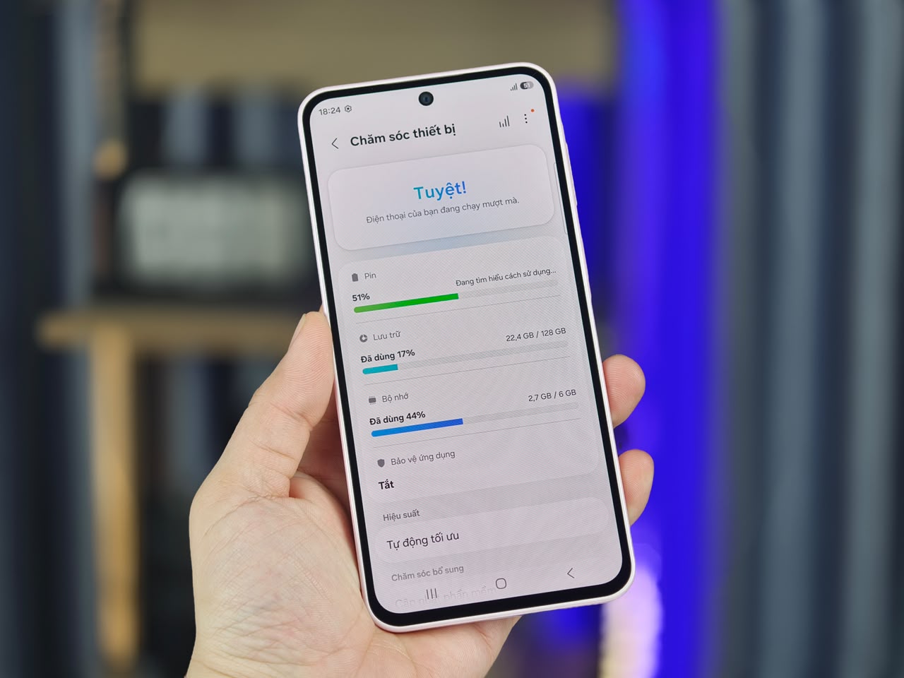 Galaxy A27 đi kèm viên pin 5.000mAh