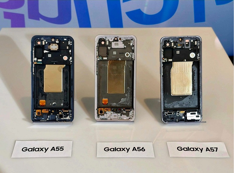 Galaxy A57 nâng cấp tản nhiệt