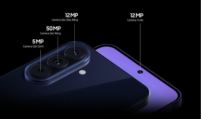 Galaxy A57 5G tiếp tục có 3 camera sau