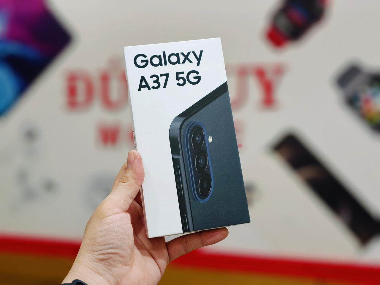 Thiết kế hộp đựng Samsung Galaxy A37