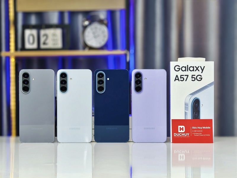 Samsung Galaxy A57 5G sẵn hàng đủ màu 