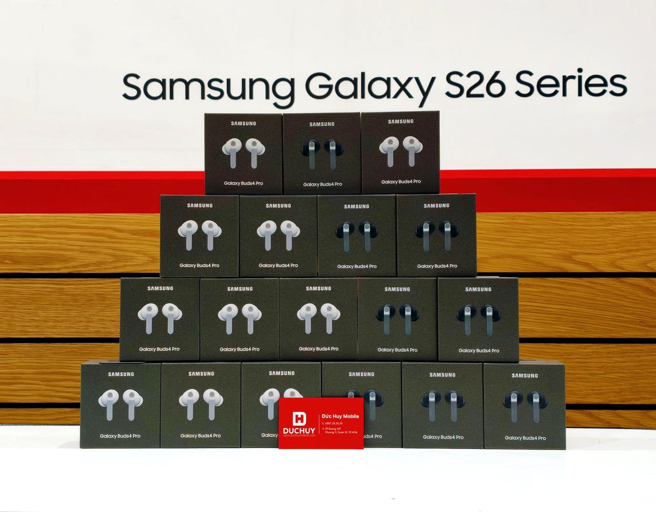 Samsung Galaxy Buds 4 Pro sẵn hàng