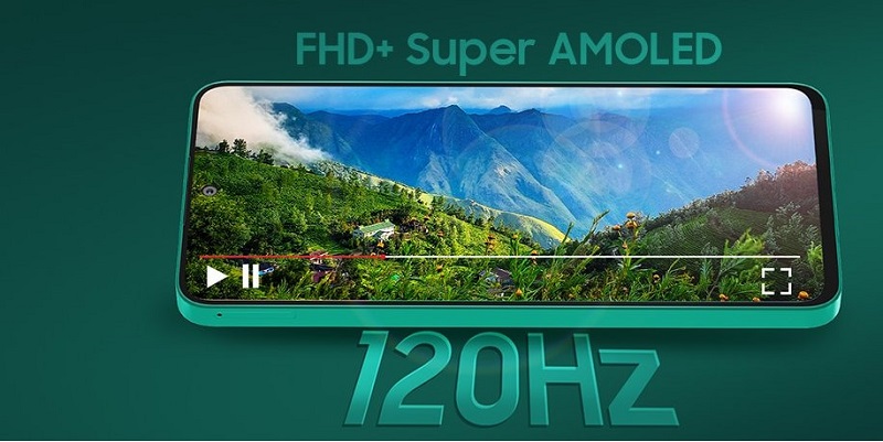 Galaxy F70 Pro 5G có màn hình Super AMOLED cao cấp