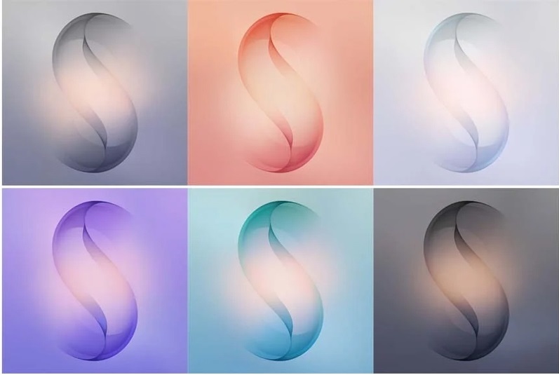 Bảng màu hình nền Samsung Galaxy S26 thường