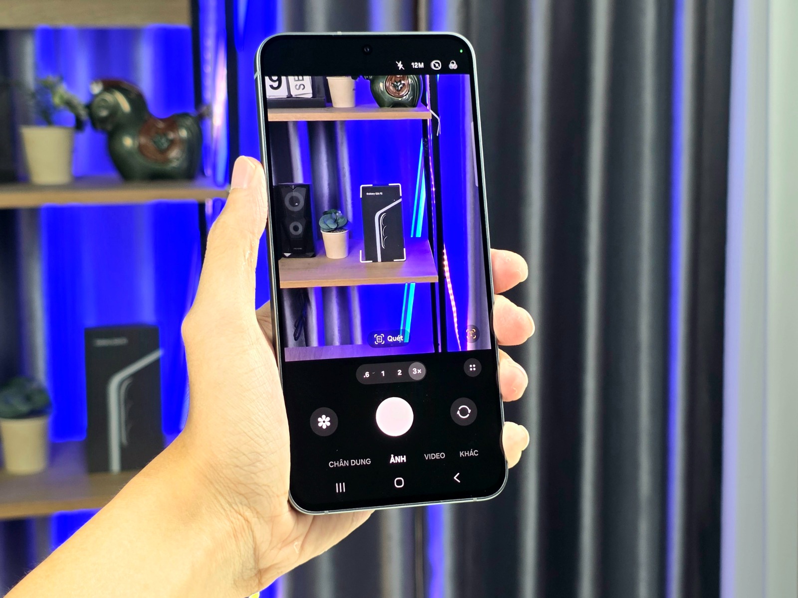 giao diện chụp ảnh của Galaxy S26 FE