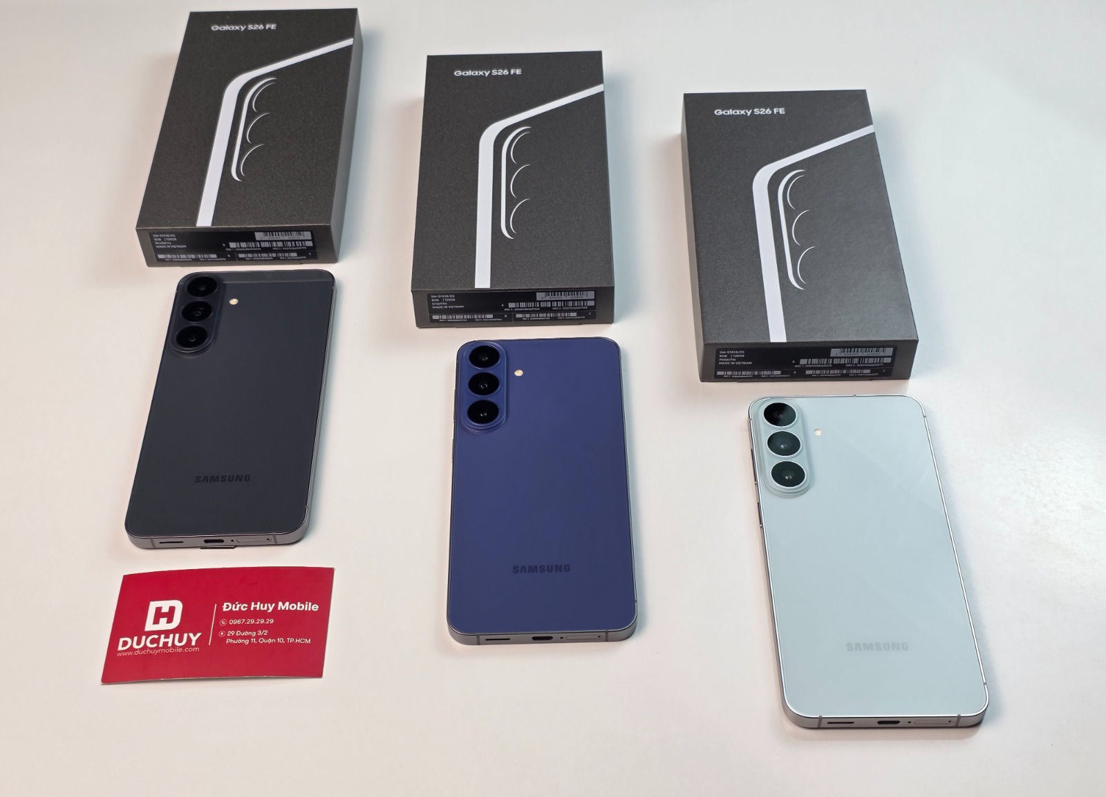 Đập hộp Galaxy S26 FE