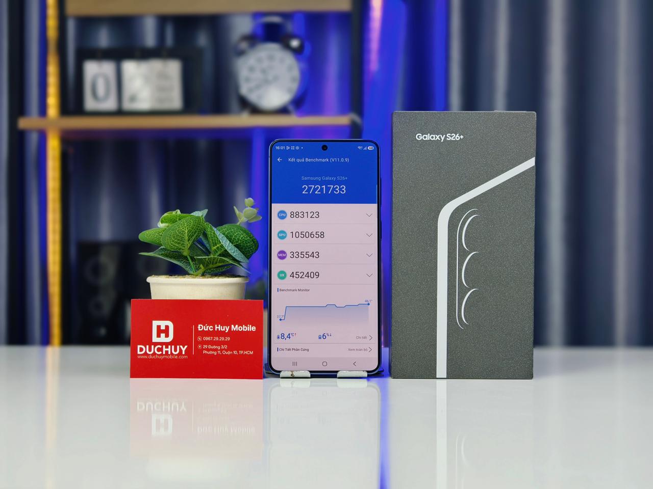 Samsung Galaxy S26 Plus có hiệu năng mạnh mẽ với chip Exynos 260