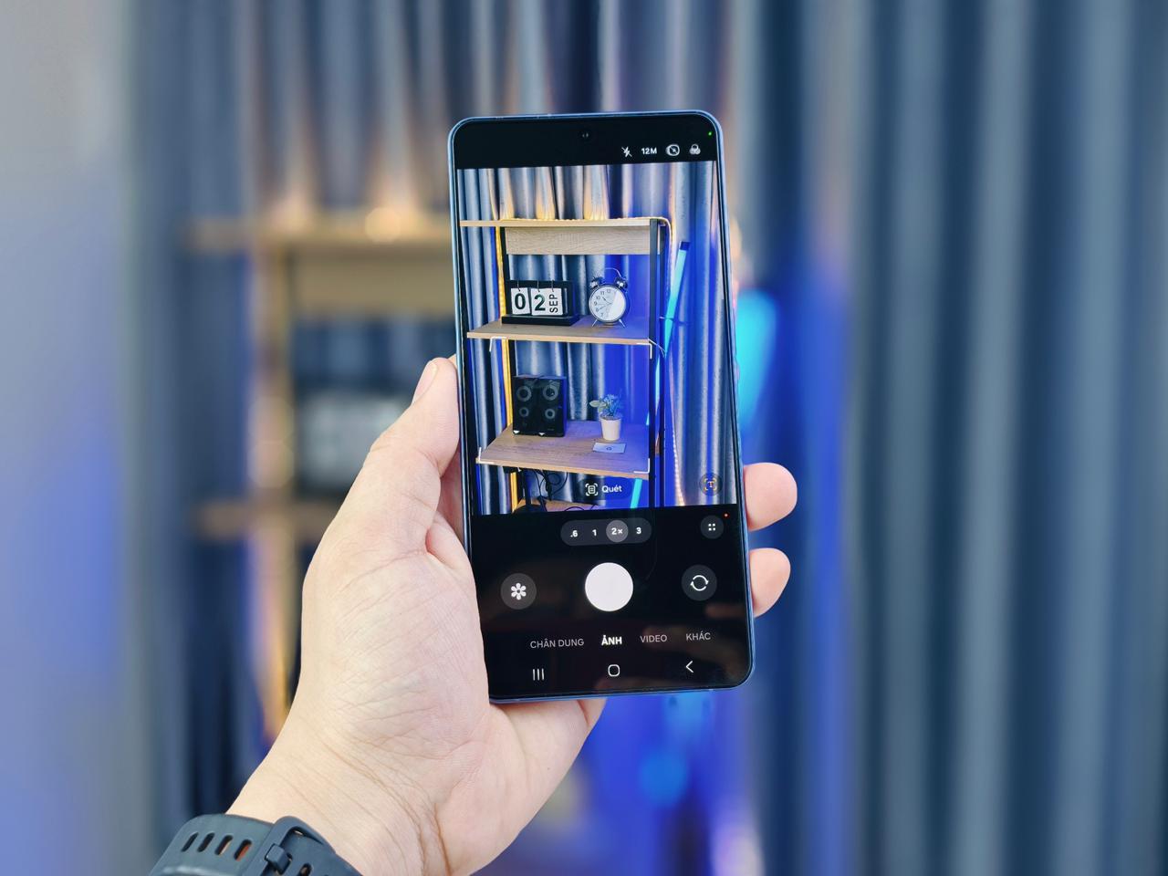giao diện chụp ảnh của Samsung Galaxy S26 Plus