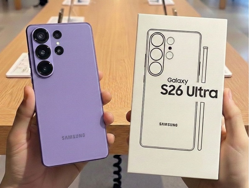 Kích thước Samsung Galaxy S26 Ultra mỏng nhẹ