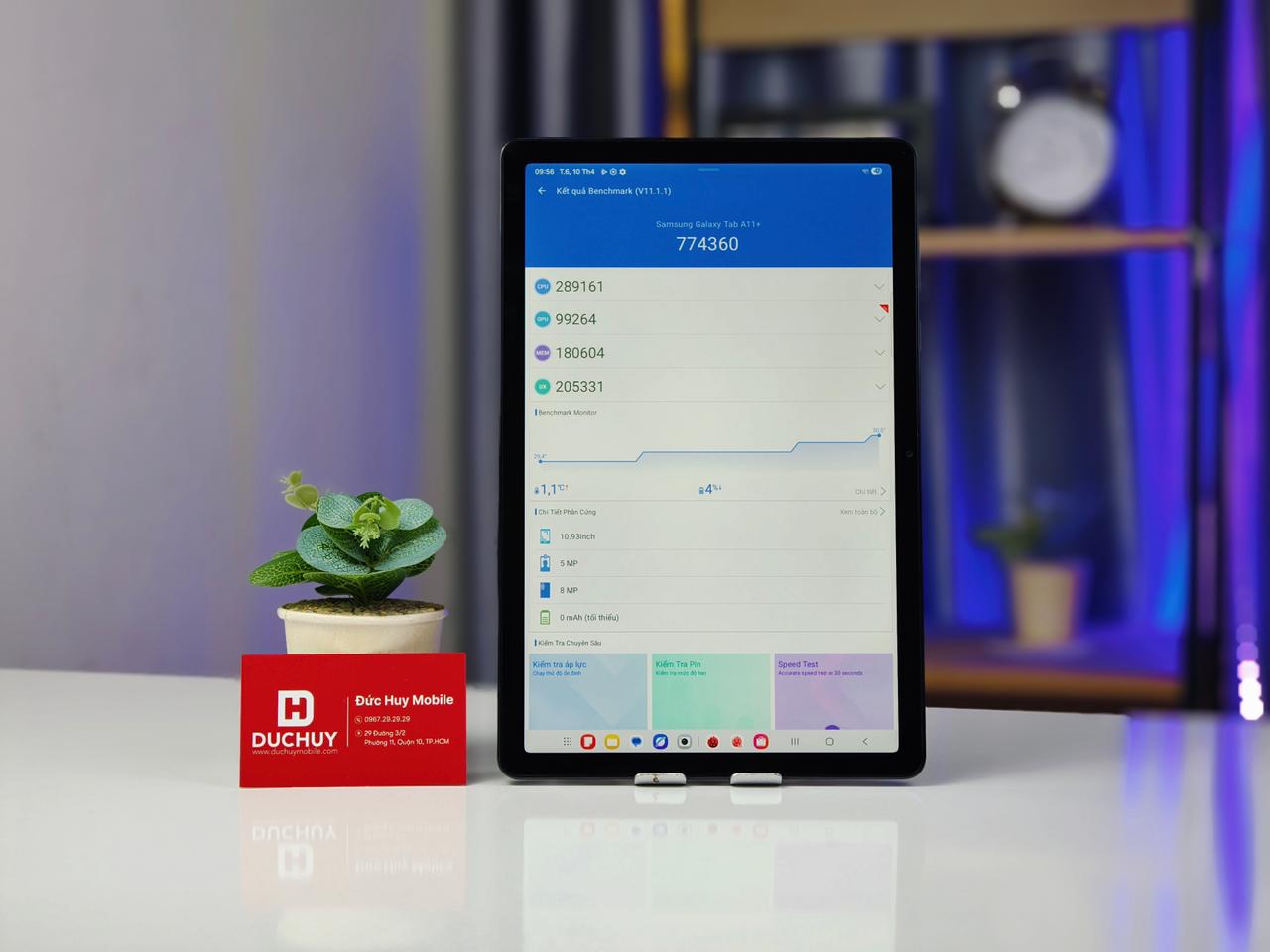 Hiệu năng ổn định với MediaTek 7300