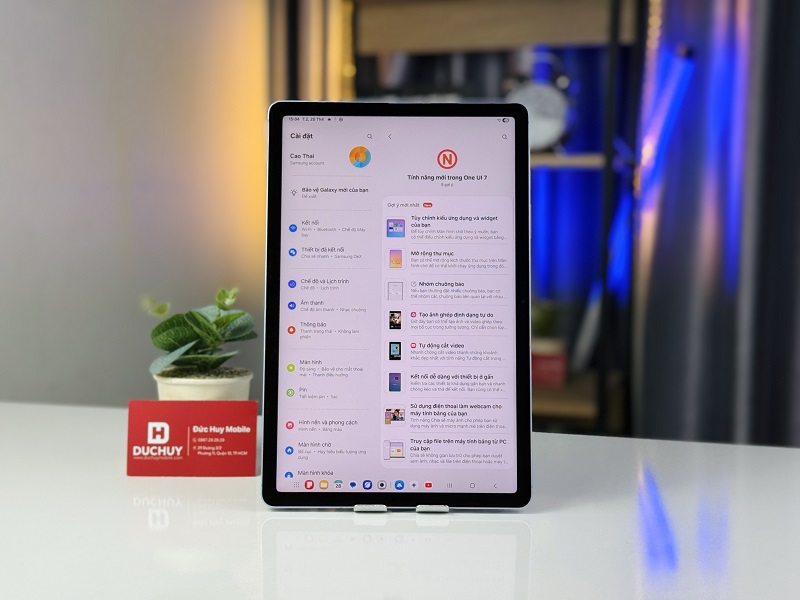 Galaxy Tab S10 FE 256GB có cấu hình mạnh mẽ