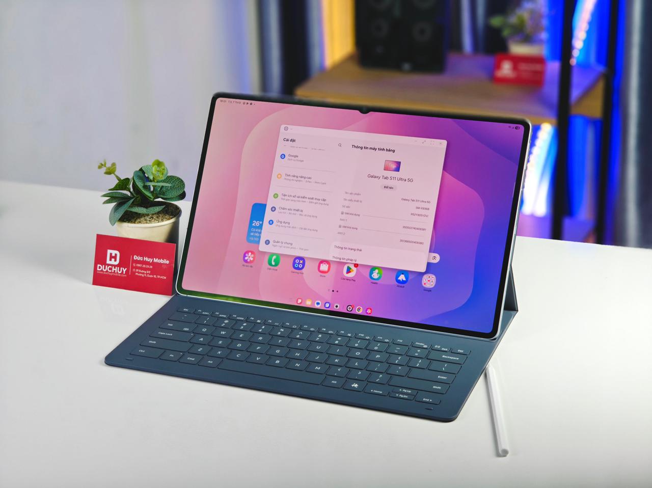 Samsung Galaxy Tab S11 Ultra 5G sử dụng con chip cực mạnh