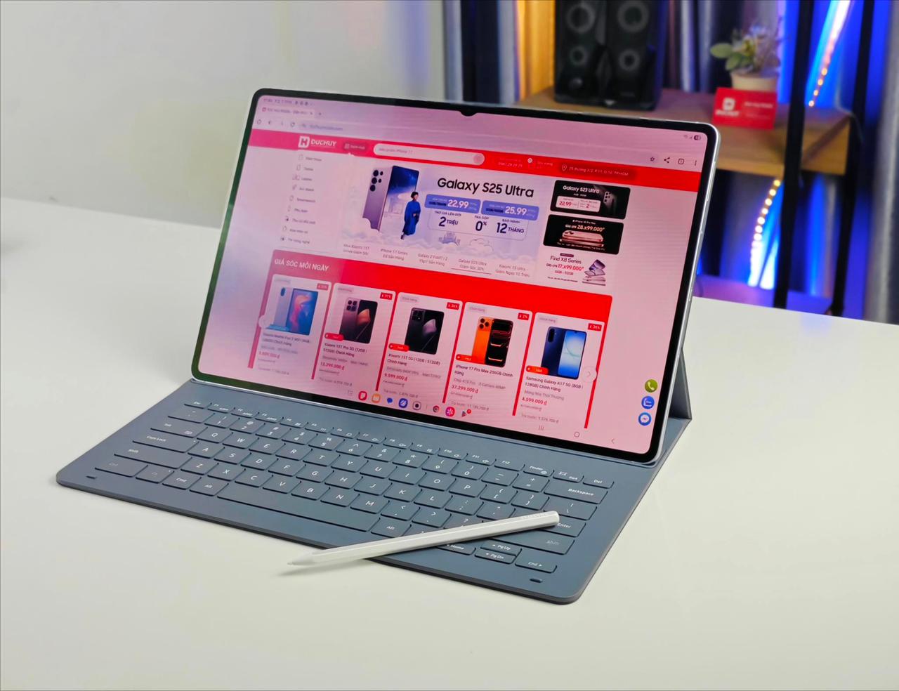 Galaxy Tab S12 Series có pin khoảng 10.500–10.600 mAh