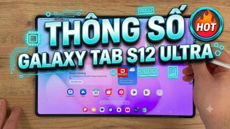 Thông số Galaxy Tab S12 Ultra