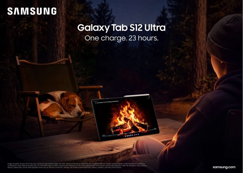 Galaxy Tab S12 Plus, S12 Ultra có pin lớn, sạc nhanh 45W