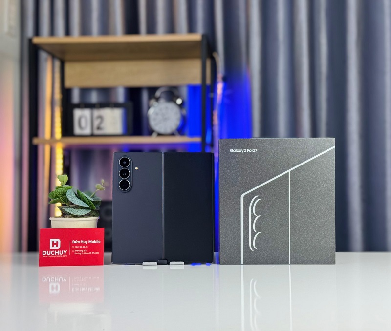 Samsung Galaxy Z Fold 7 màu Đen Jet