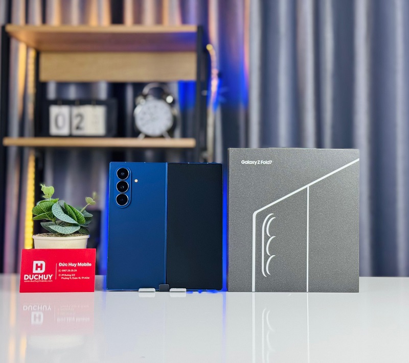 Samsung Galaxy Z Fold 7 màu Xanh Navy