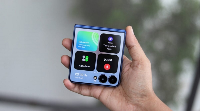 trải nghiệm hiển thị trên Galaxy Z Flip 8