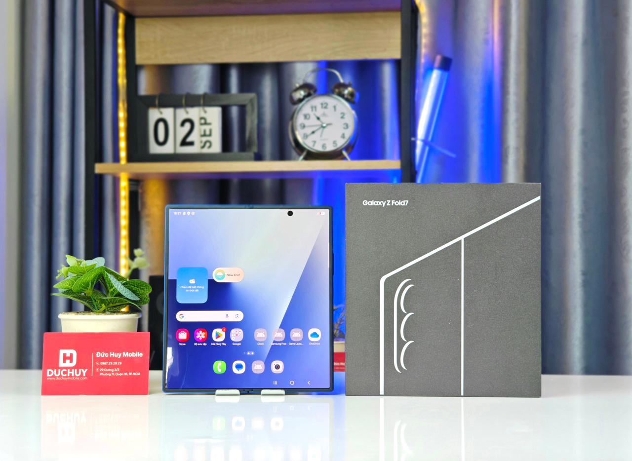 Galaxy Z Fold 7 cũ trôi bảo hành hỗ trợ nhiều tính năng AI
