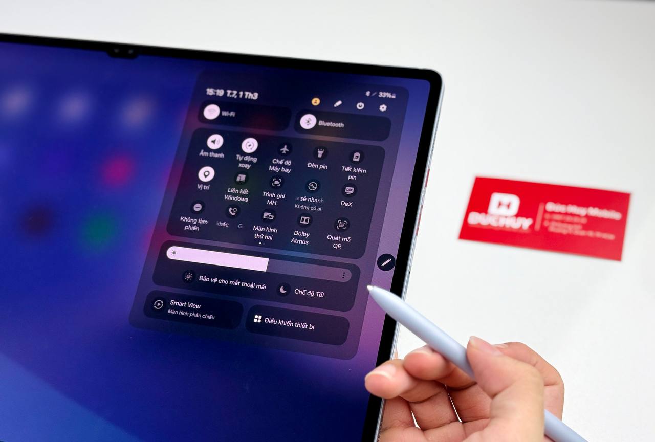 Samsung Galaxy Tab S10 Ultra Wifi có pin 11200mAh cực trâu