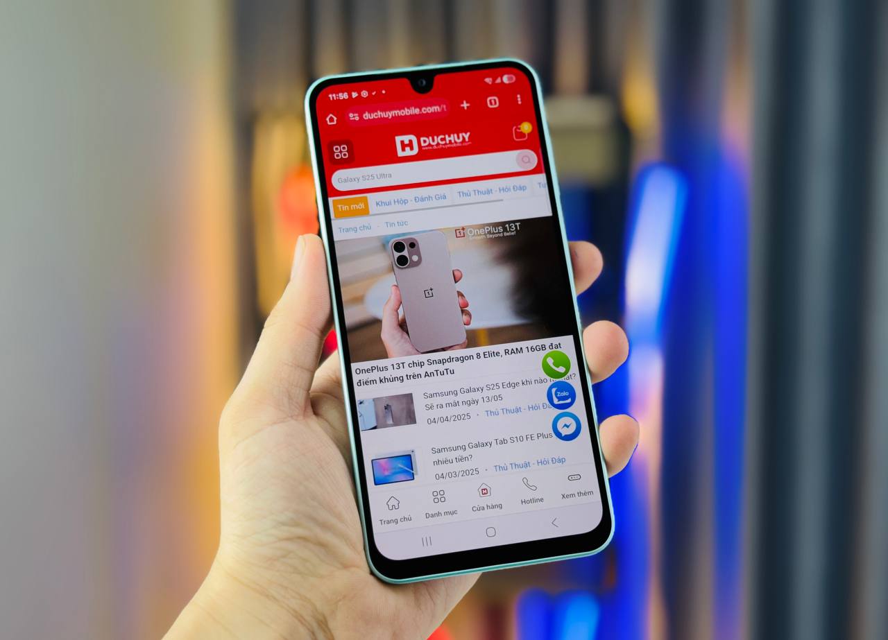 Samsung Galaxy A26 5G 256GB có màn hình lớn sắc nét