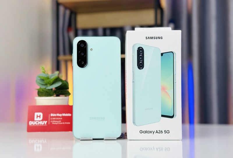 Samsung Galaxy A26 5G 256GB có giá cạnh tranh tại Đức Huy Mobile