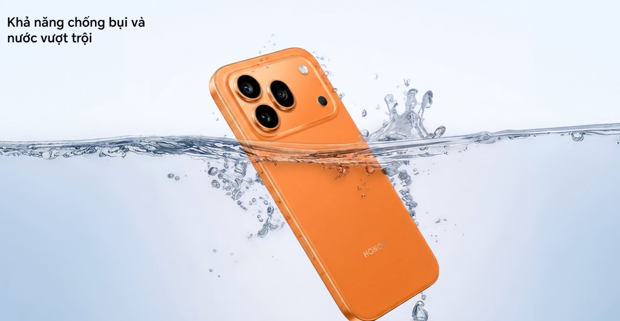HONOR 600 Pro có khả năng chống bụi và nước