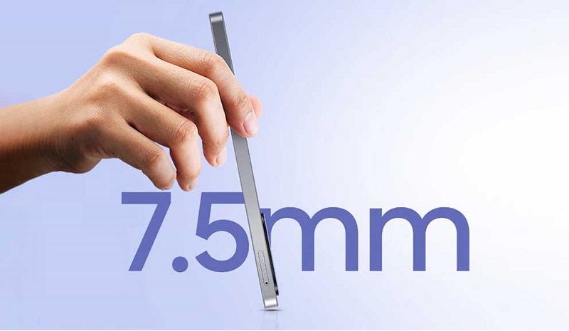 Samsung Galaxy F70 5G có độ mỏng 7,5mm